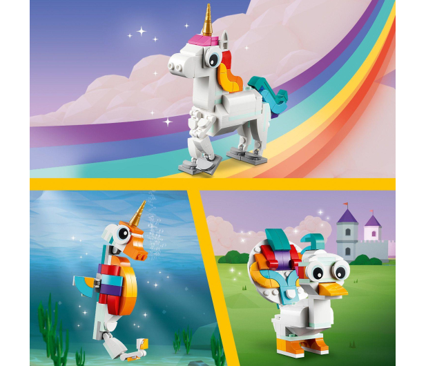 LEGO Creator 31140 Magiczny jednorożec - 1091320 - zdjęcie 6